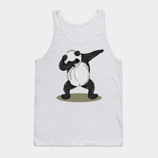 'Dabbing Dancing Panda' Funny Dabbing Animal Gift Tank Top